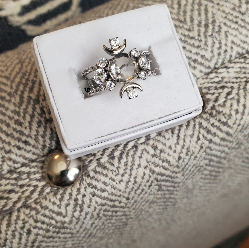 Ice Princess Rock Crystal Ring
